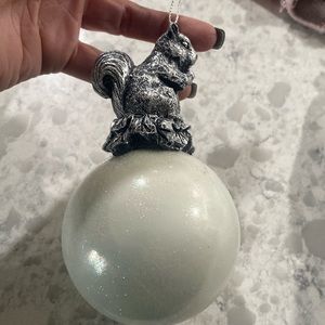 Squirrel 🐿️ Christmas ornaments set of 4 NEw in box